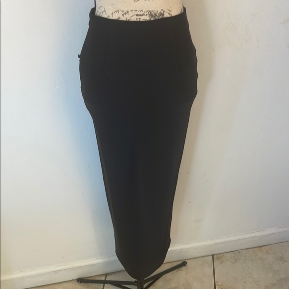 Black Pencil Skirt for Work - Picture 5 of 10
